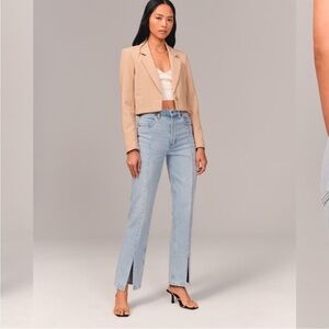 Abercrombie & Fitch Sky Blue Straight Leg Jeans